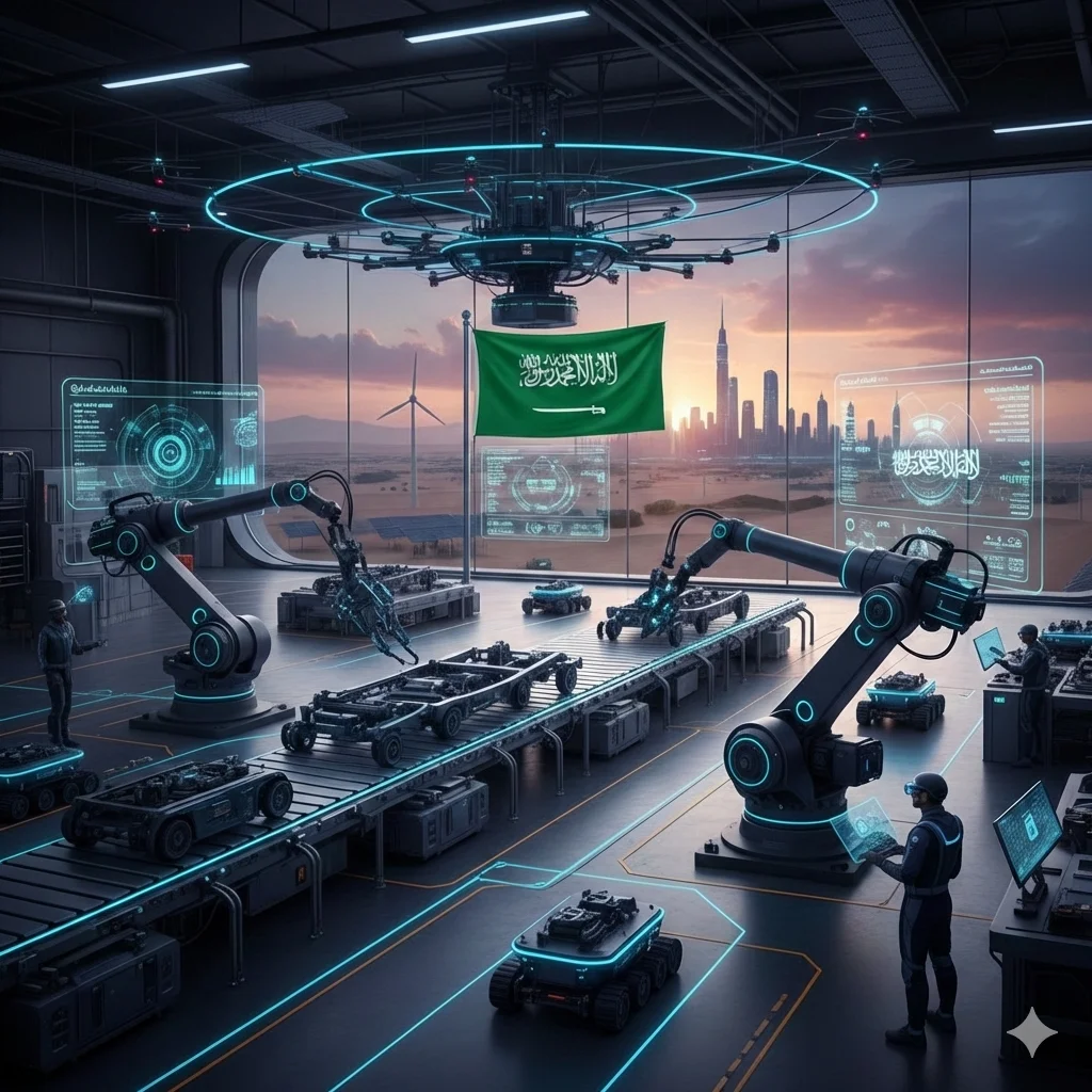 The Future of Robotics and IIoT in Saudi Arabia: A Technical Guide to Smart Manufacturing