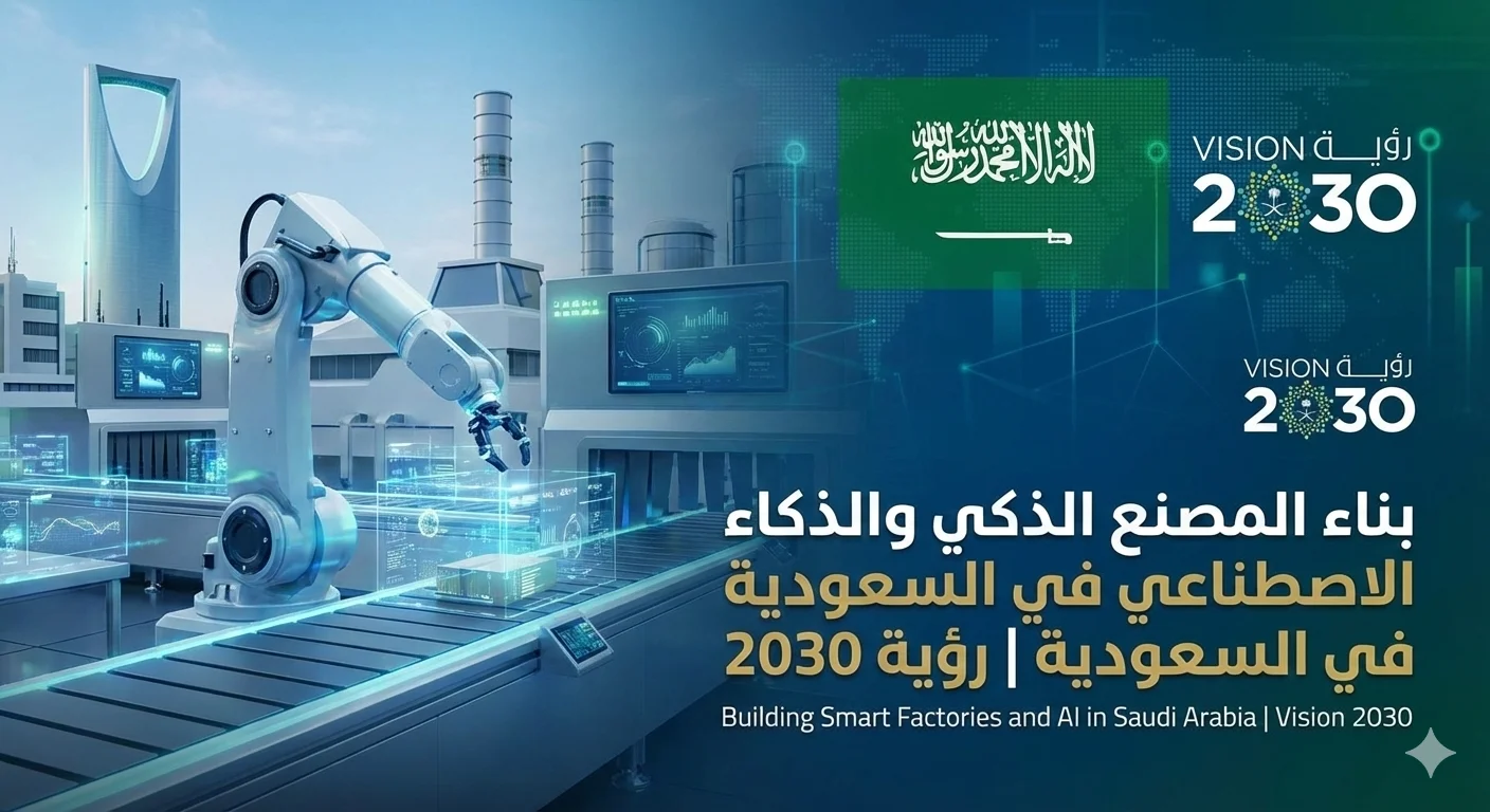 بناء المصنع الذكي والذكاء الاصطناعي في السعودية | رؤية 2030