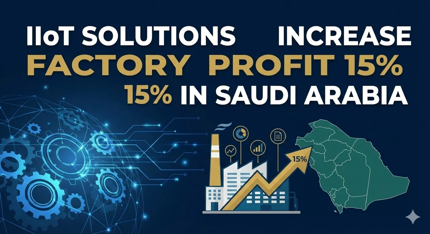 زيادة أرباح المصانع في السعودية بنسبة 15% باستخدام حلول إنترنت الأشياء